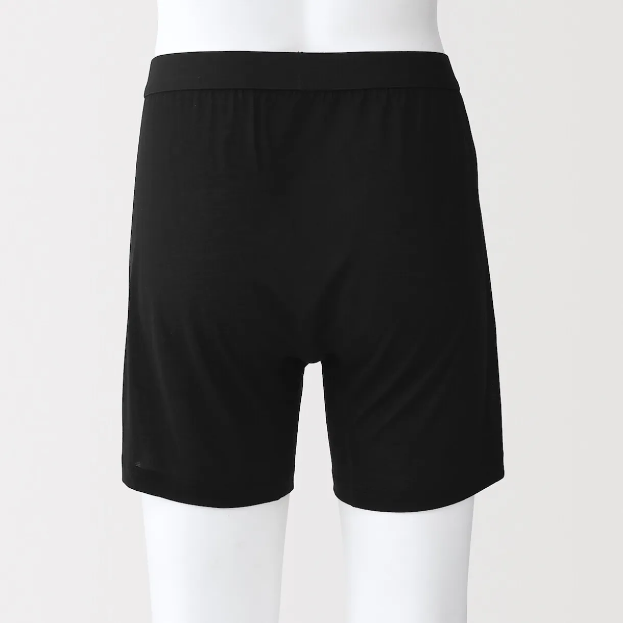 Boxer tricoté lisse en lyocell pour homme