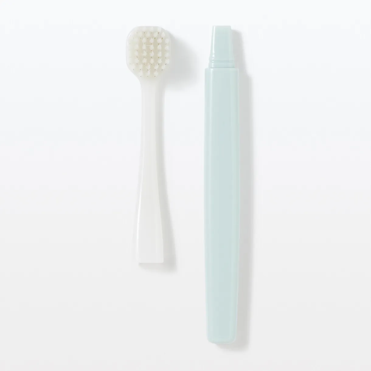 Brosse à dents avec tête interchangeable ‐ Large, poils souples