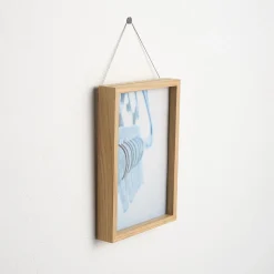 Cadre photo en bois A5 14x20cm