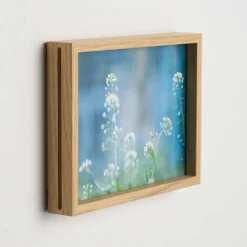 Cadre photo en bois A5 14x20cm