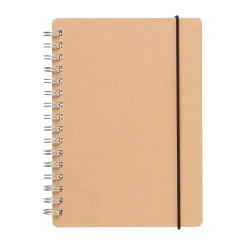 Cahier à double spirale en papier de haute qualité pointillé A6