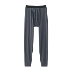 Caleçon long chaud en coton pour homme