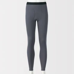 Caleçon long en coton épais et chaud pour homme