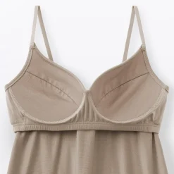 Caraco à soutien intégré en mélange de lyocell pour femme