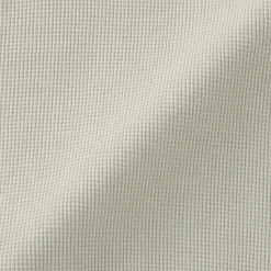 Cardigan à col ras du cou en coton biologique tricoté et gaufré pour femme