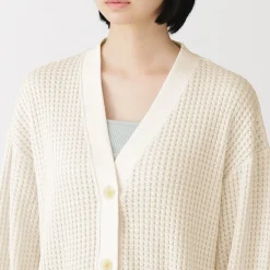 Cardigan long en maille ample pour femme