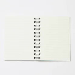 Carnet à double spirale en papier d``arbres de plantation A7