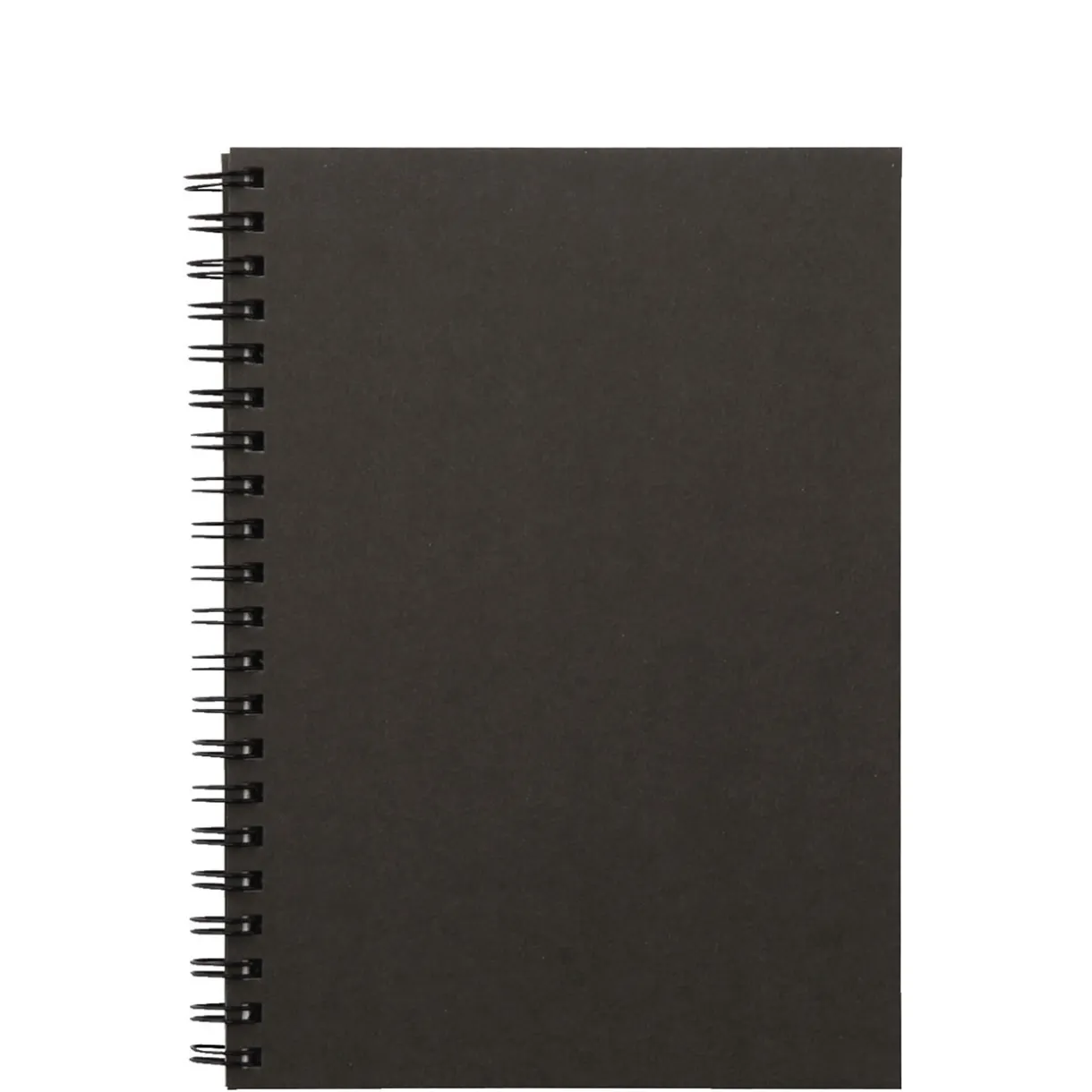 Carnet double spirale en papier recyclé format B6