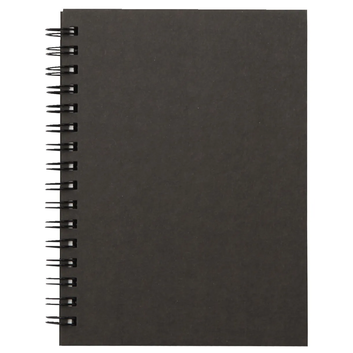 Carnet double spirale en papier recyclé A6