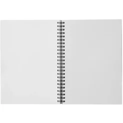 Carnet double spirale en papier recyclé A5