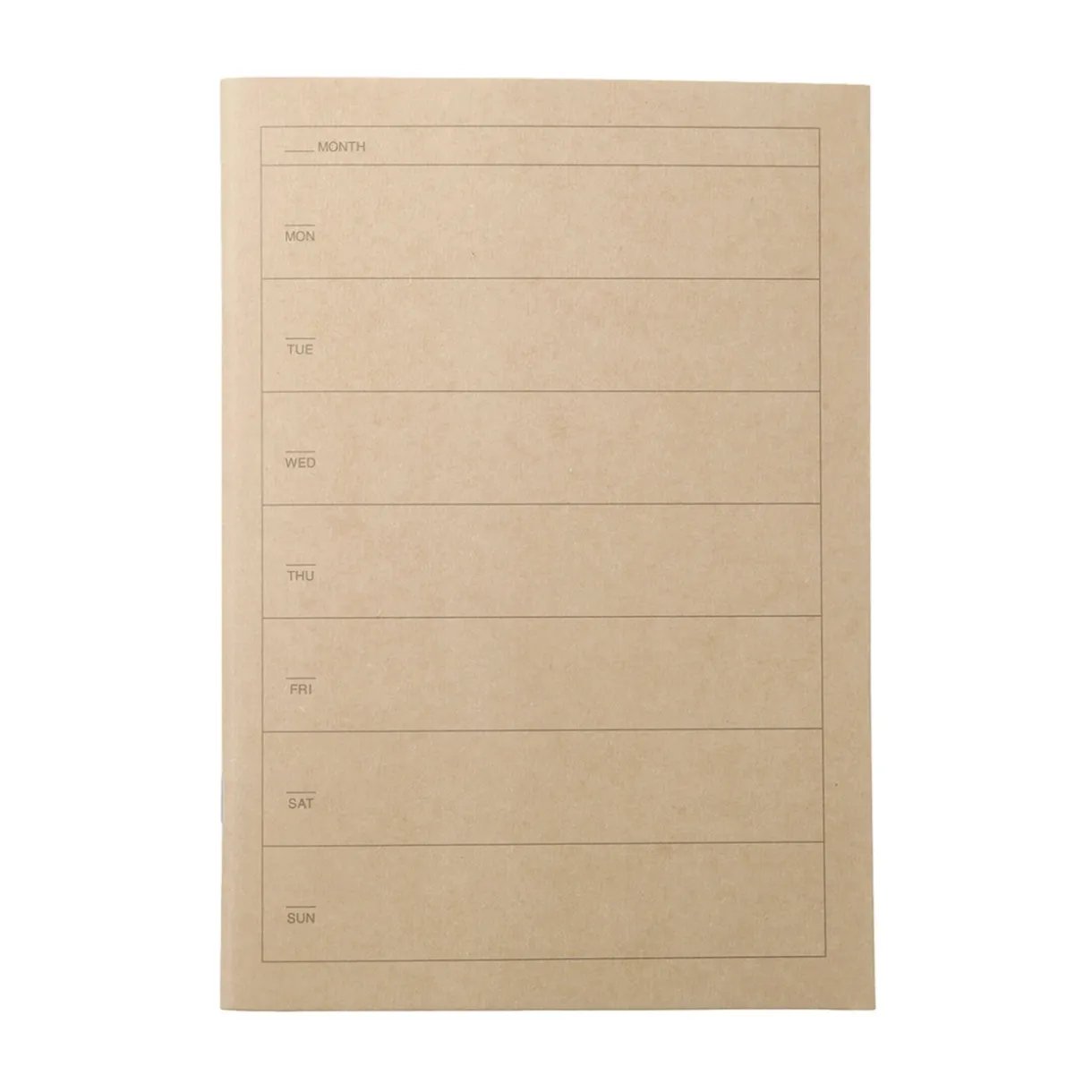 Carnet hebdomadaire
