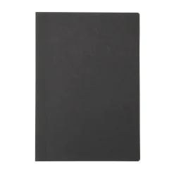 Carnet ouverture à plat en papier de haute qualité B6 ‐ Noir