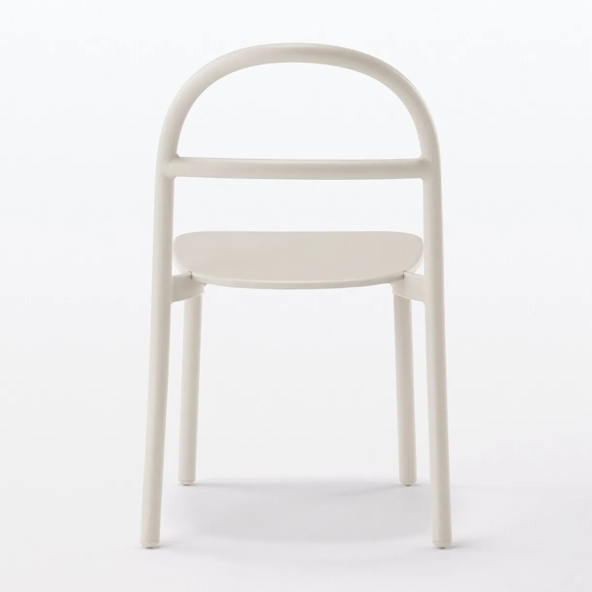 Chaise en aluminium - Gris clair