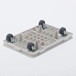 Chariot plateforme modulaire en polypropylène recyclé