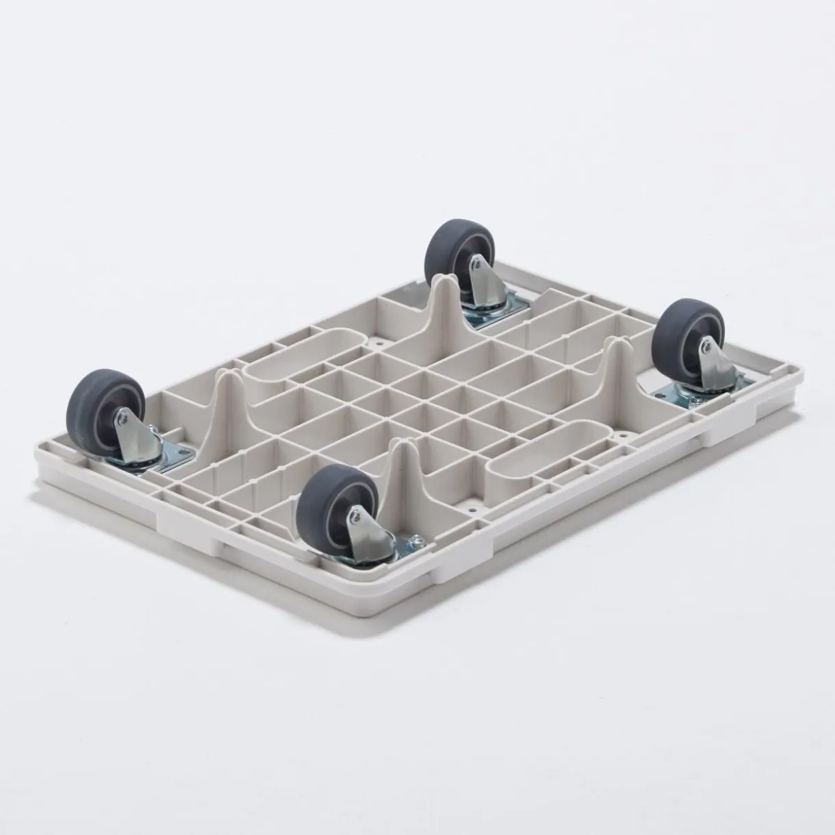 Chariot plateforme modulaire en polypropylène recyclé