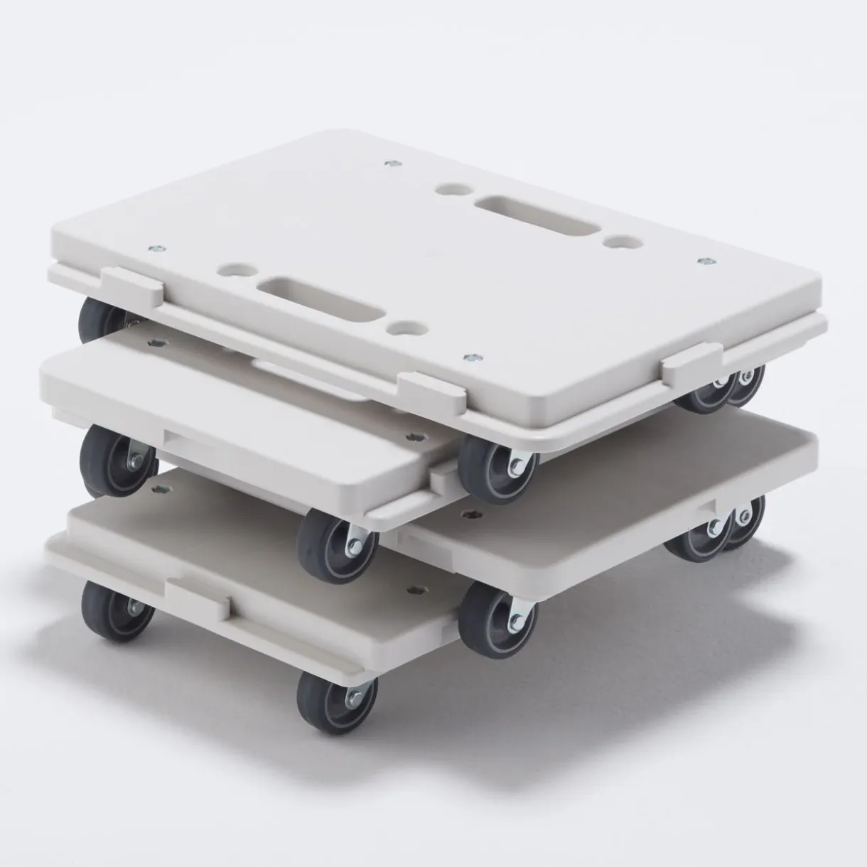 Chariot plateforme modulaire en polypropylène recyclé