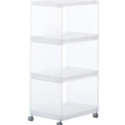 Chariot PP 3 étages L29X P41.5X H83cm