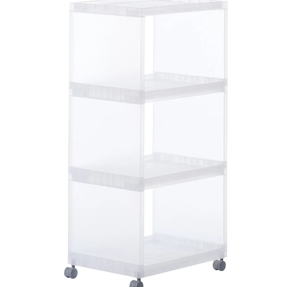 Chariot PP 3 étages L29X P41.5X H83cm