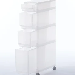 Chariot PP 4 Tiroirs L18 x P40 x H83cm