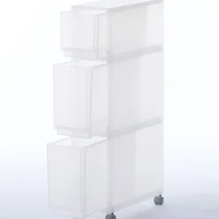 Chariot PP 3 tiroirs L18 X P40X H83cm