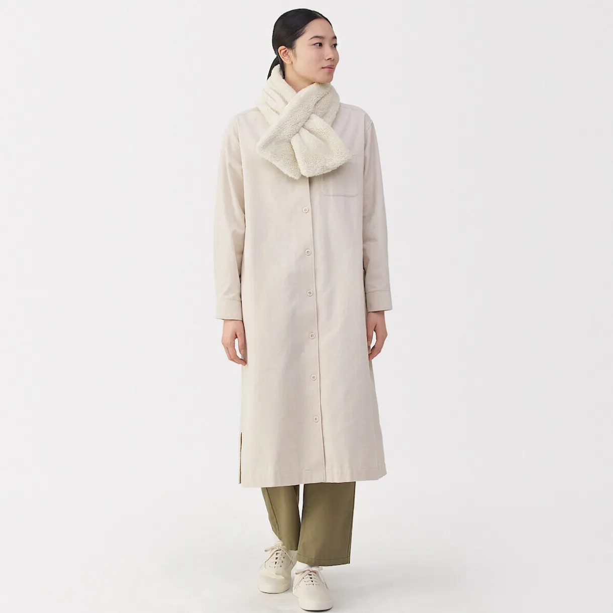 Écharpe en polaire Boa de polyester recyclé