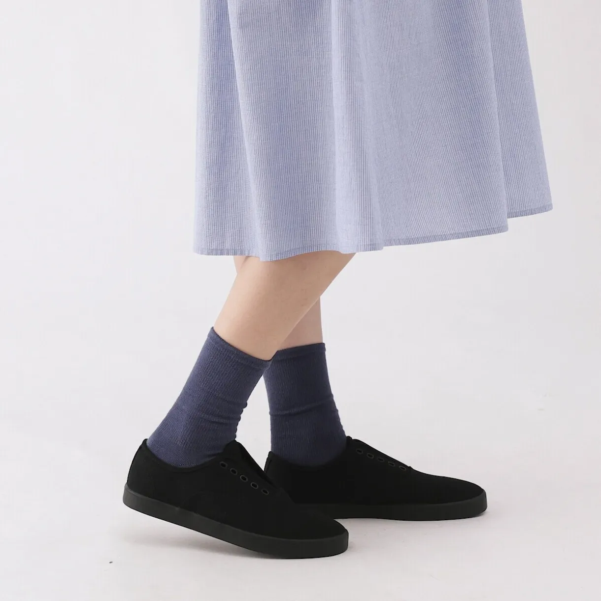 Chaussettes à angle droit stretch à revers confort 36‐39