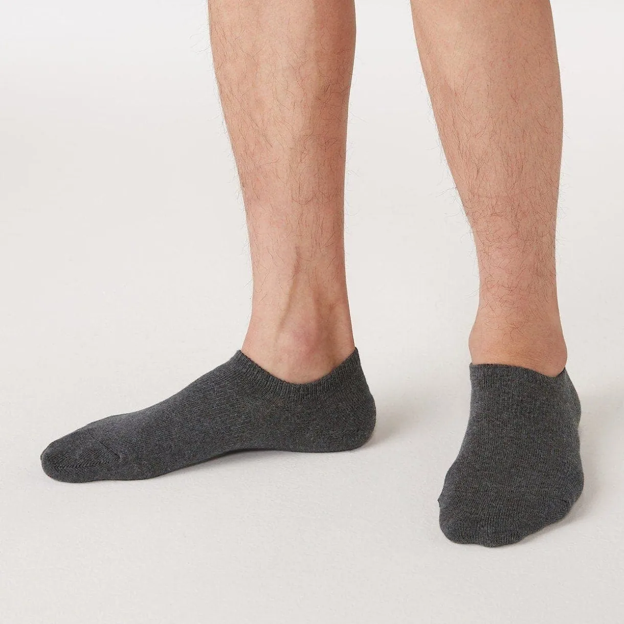 Chaussettes basses à angle droit pour homme