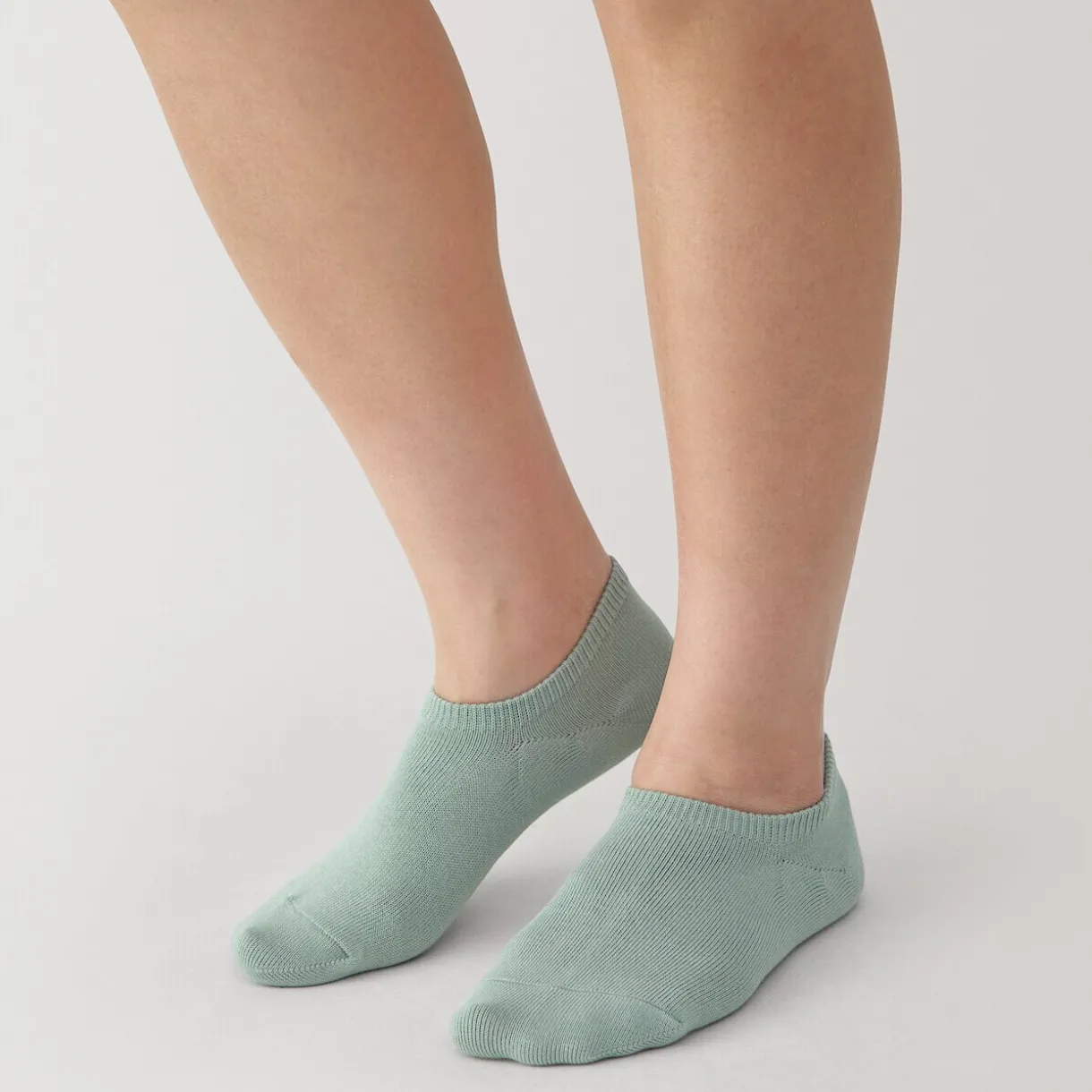 Chaussettes basses à angle droit femme