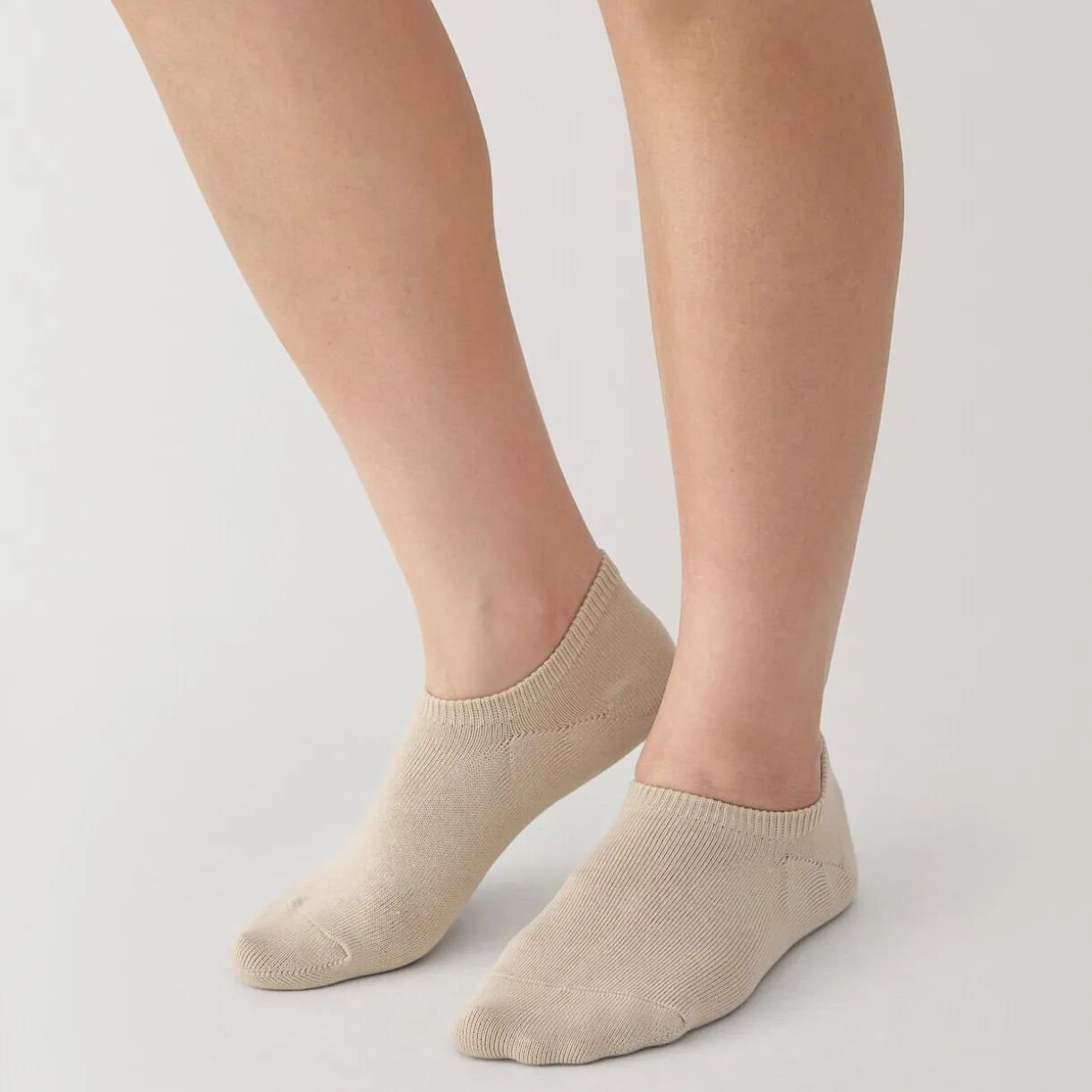 Chaussettes basses à angle droit femme