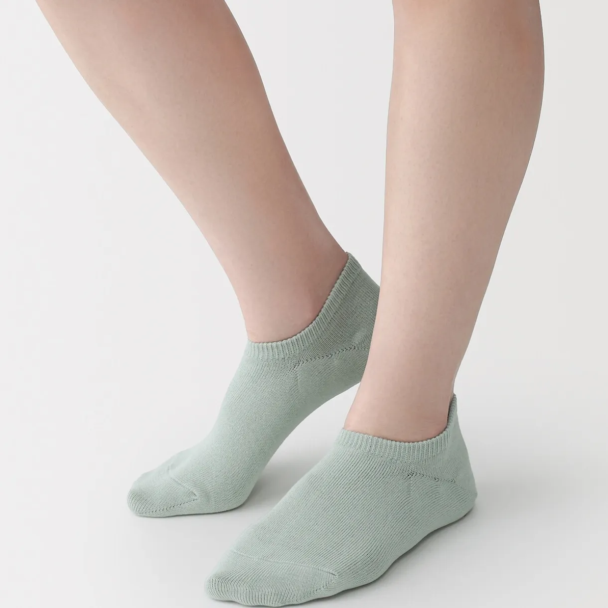 Chaussettes basses à angle droit femme