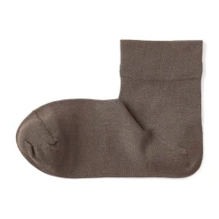 Chaussettes cheville en modal mélangé à angle droit avec bord confortable pour femme