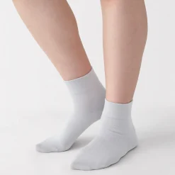 Chaussettes cheville en modal mélangé à angle droit avec bord confortable pour femme