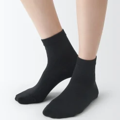 Chaussettes courtes 3 couches à angle droit femme