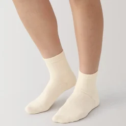 Chaussettes courtes 3 couches à angle droit femme