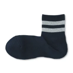 Chaussettes courtes doublées en peluche à angle droit pour homme
