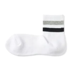 Chaussettes courtes doublées en peluche à angle droit pour homme