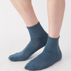Chaussettes courtes en peluche à angle droit pour homme