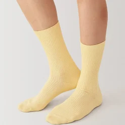 Chaussettes côtelées à angle droit pour homme
