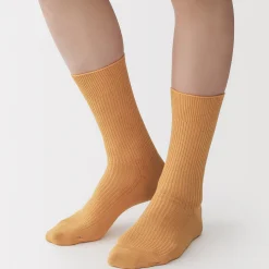 Chaussettes côtelées à angle droit pour homme