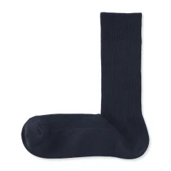 Chaussettes côtelées à angle droit pour homme