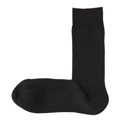 Chaussettes côtelées à angle droit pour homme