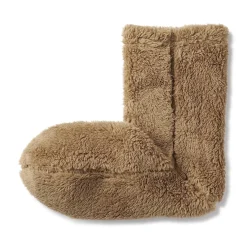 Chaussettes d'intérieur en polyester recyclé et molleton Boa pour homme