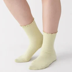 Chaussettes en modal mélangé à angle droit avec bord confortable pour femme