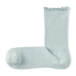 Chaussettes en modal mélangé à angle droit avec bord confortable pour femme