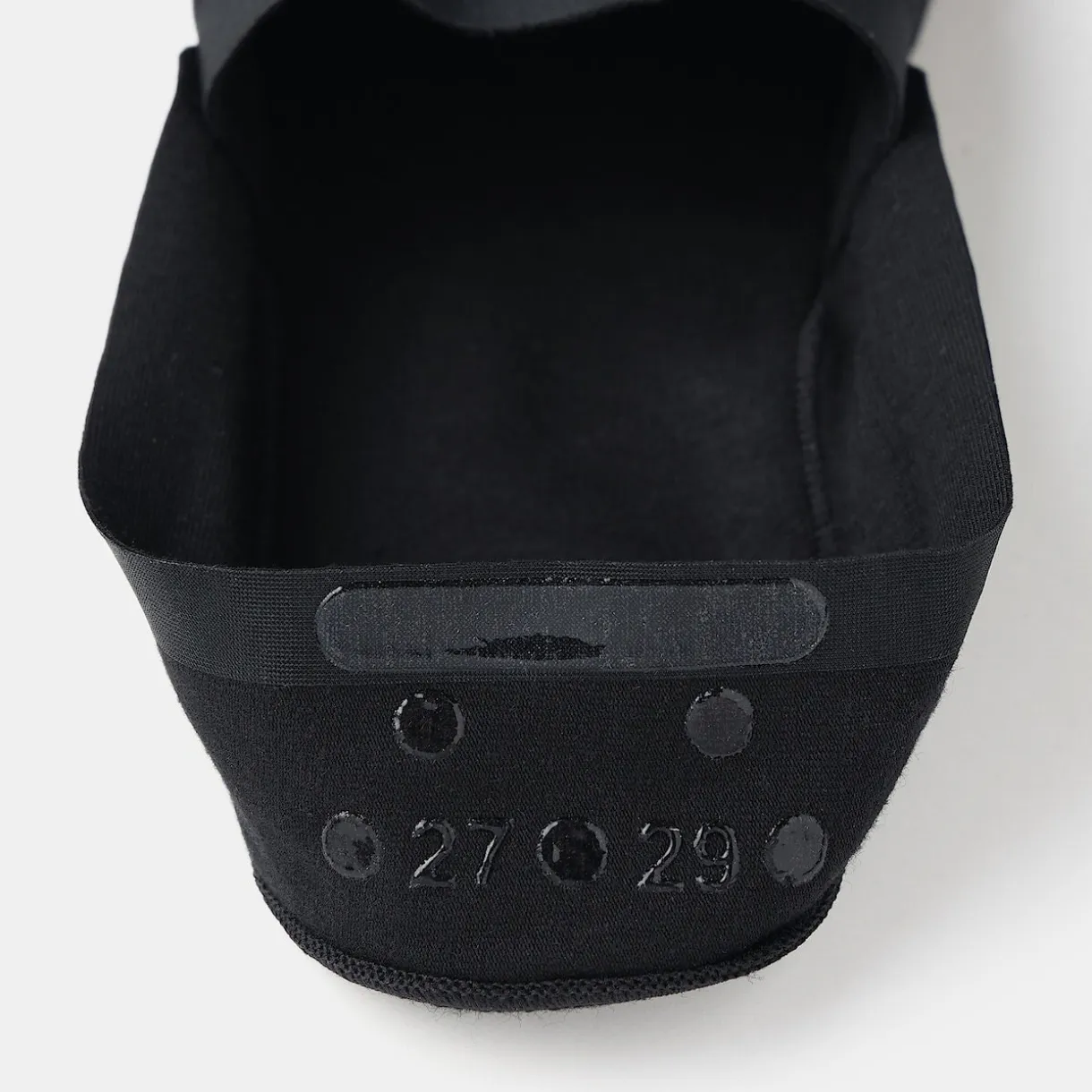 Chaussettes invisibles avec prise au talon homme