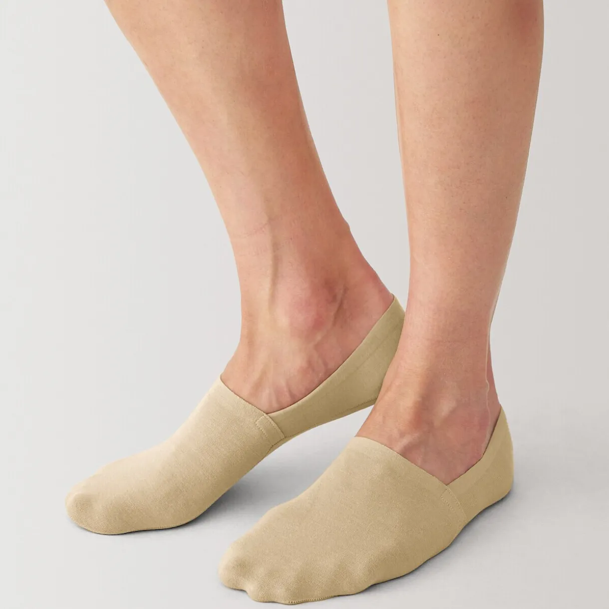 Chaussettes invisibles avec prise au talon homme