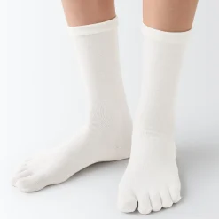Chaussettes Tabi à 5 orteils à angle droit pour femme
