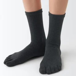 Chaussettes Tabi à 5 orteils à angle droit pour femme