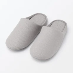 Chaussons mules à semelle intérieure en coton