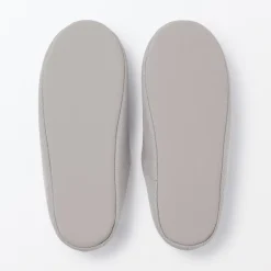 Chaussons mules à semelle intérieure en coton
